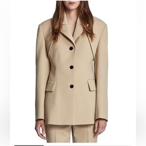 LVIR brand new single breasted jacket beige